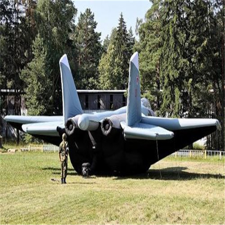 陕州充气飞机模型